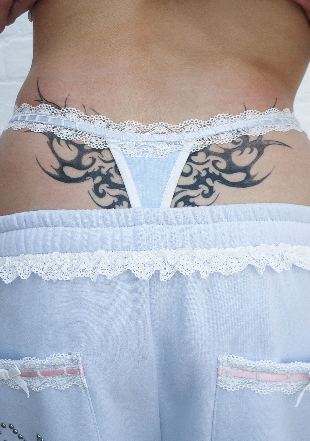 WHISPER Lace Trim Thong