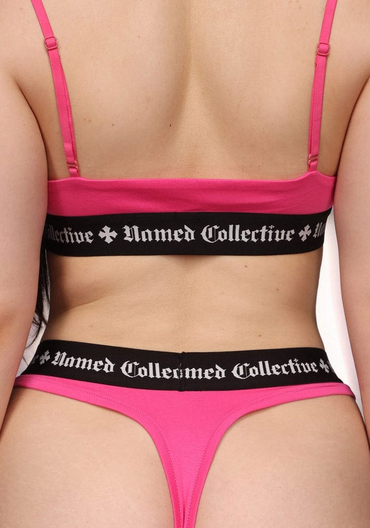 NAMED CLASSICS LOGO THONG