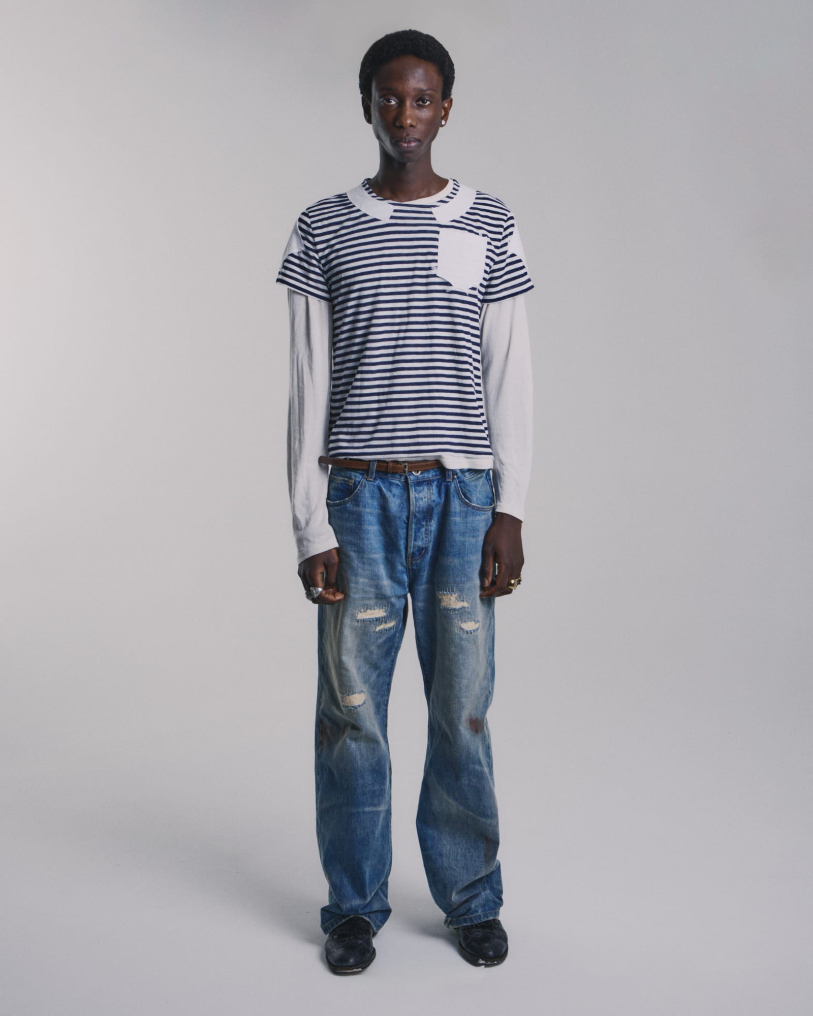 Sailor Top « Peau de Pêche »
