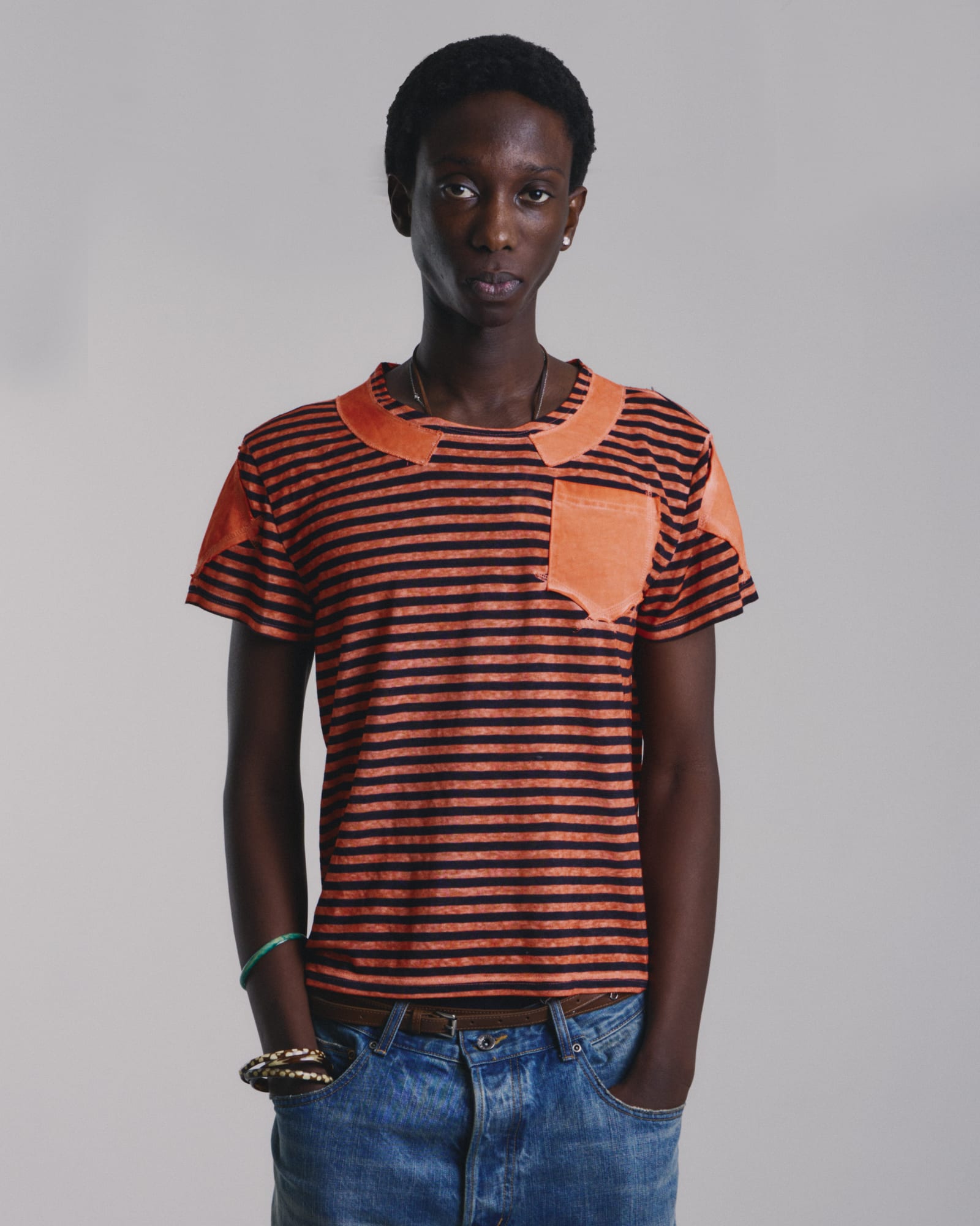 Sailor Top « Peau de Pêche »