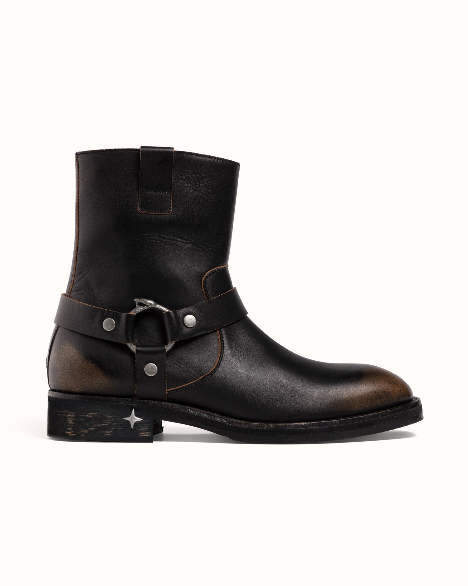 Harley Distressed Biker Boot