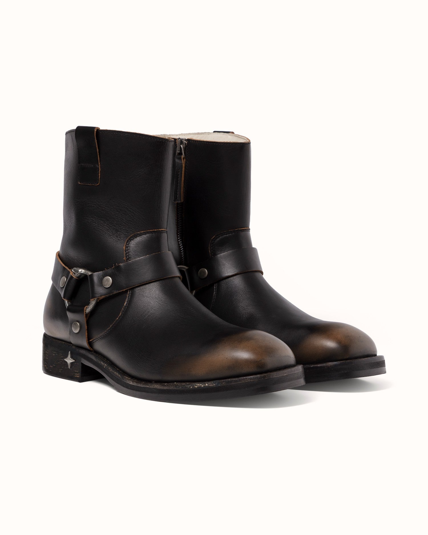 Harley Distressed Biker Boot