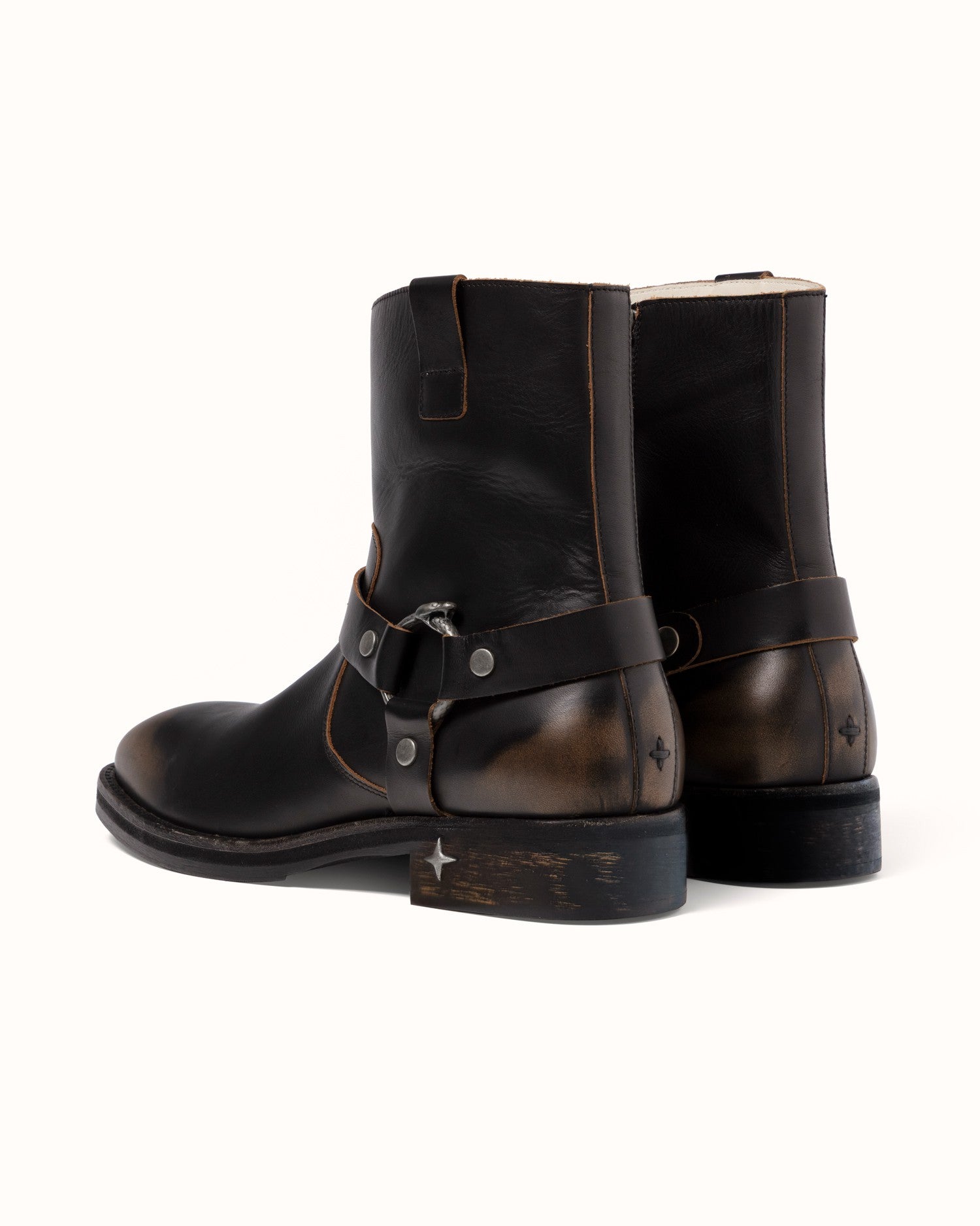 Harley Distressed Biker Boot