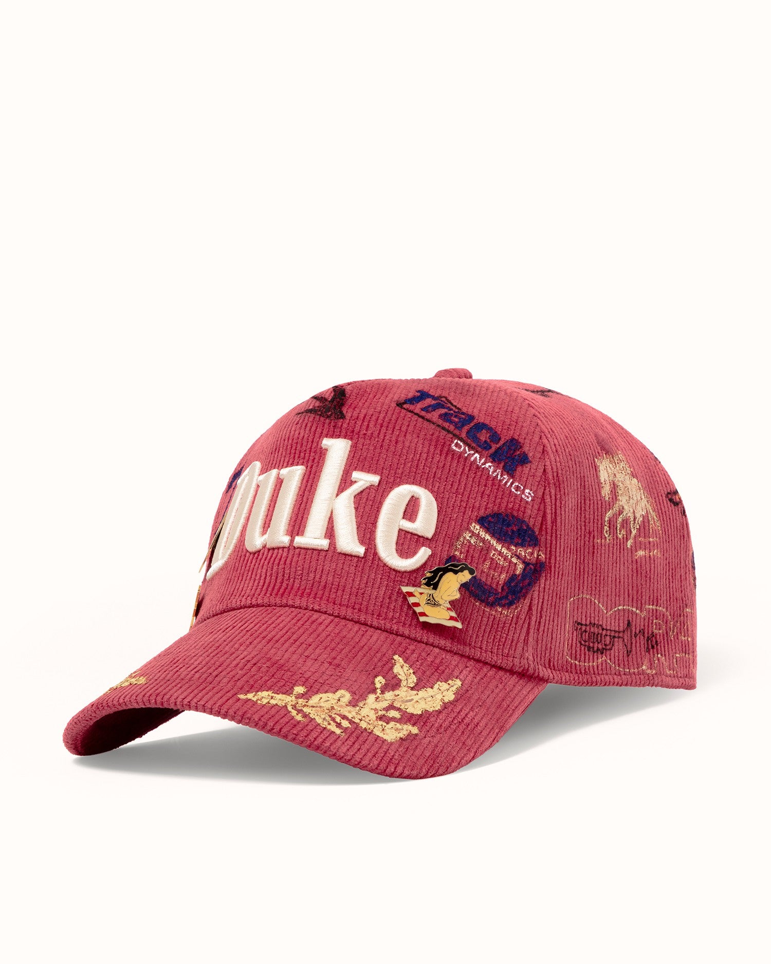 Hand-Painted DR4 Corduroy Cap