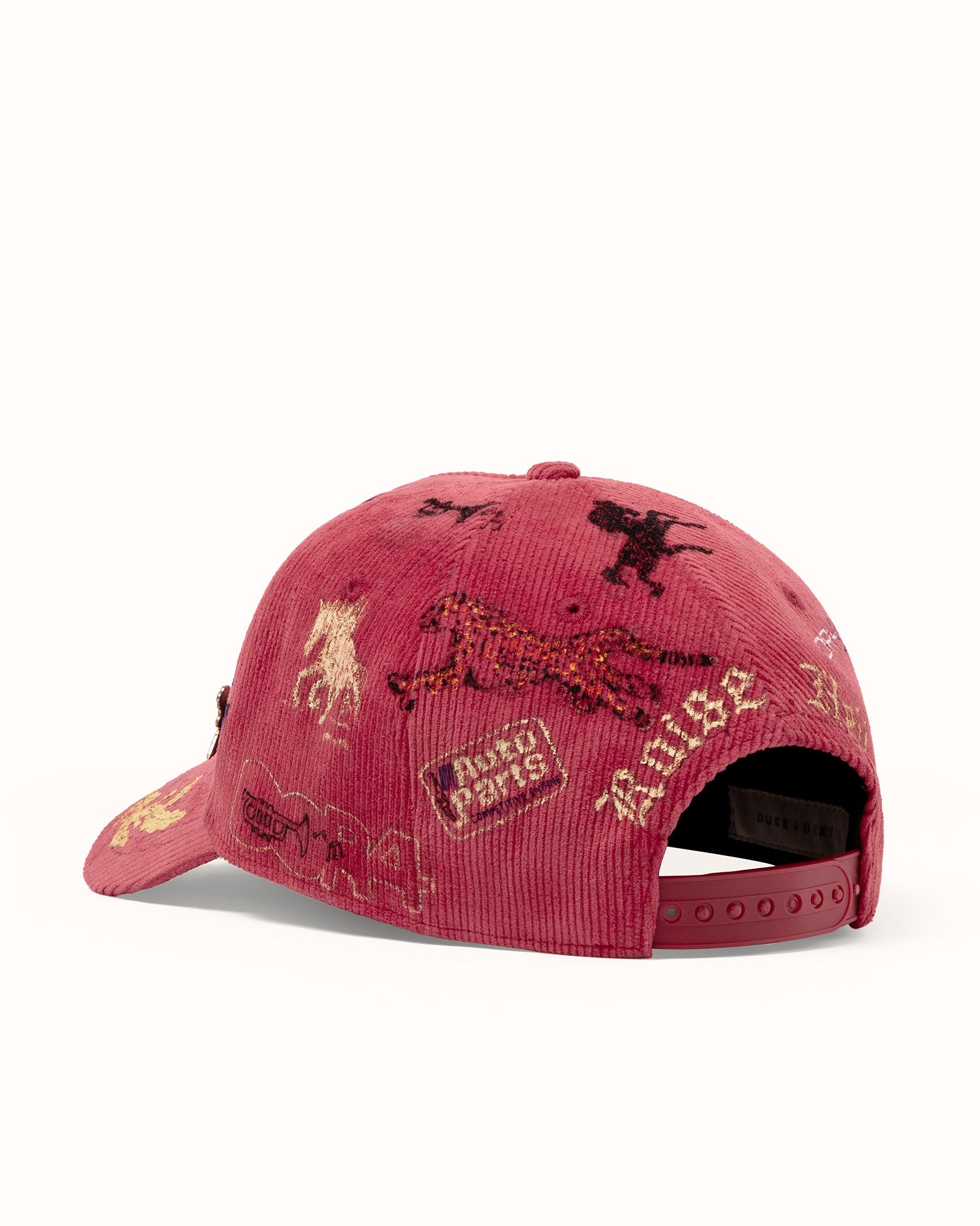 Hand-Painted DR4 Corduroy Cap