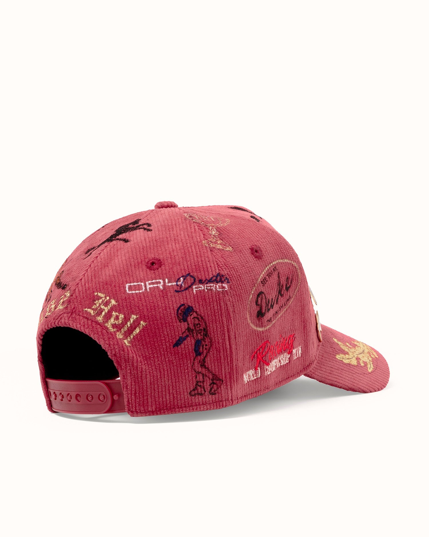 Hand-Painted DR4 Corduroy Cap