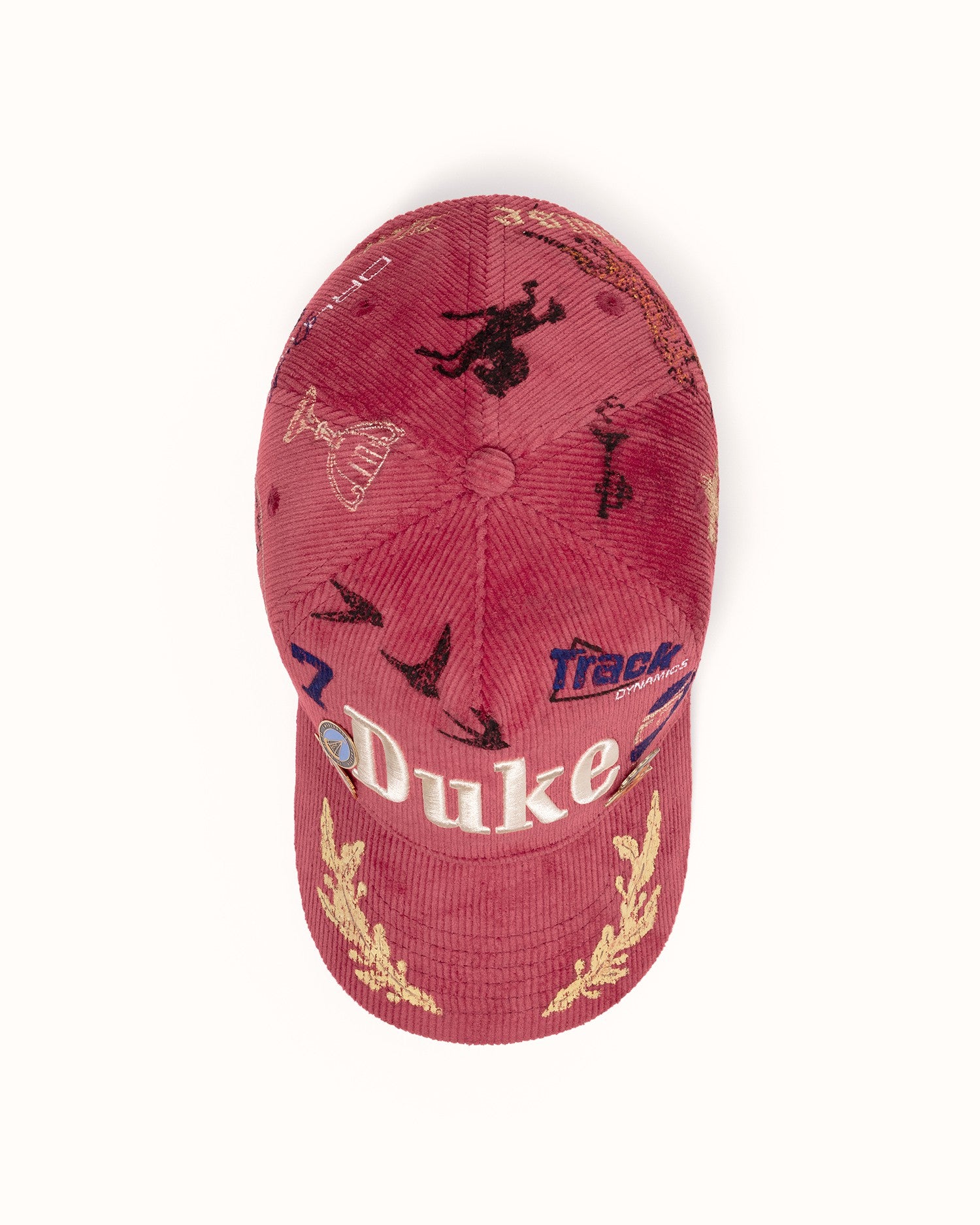 Hand-Painted DR4 Corduroy Cap