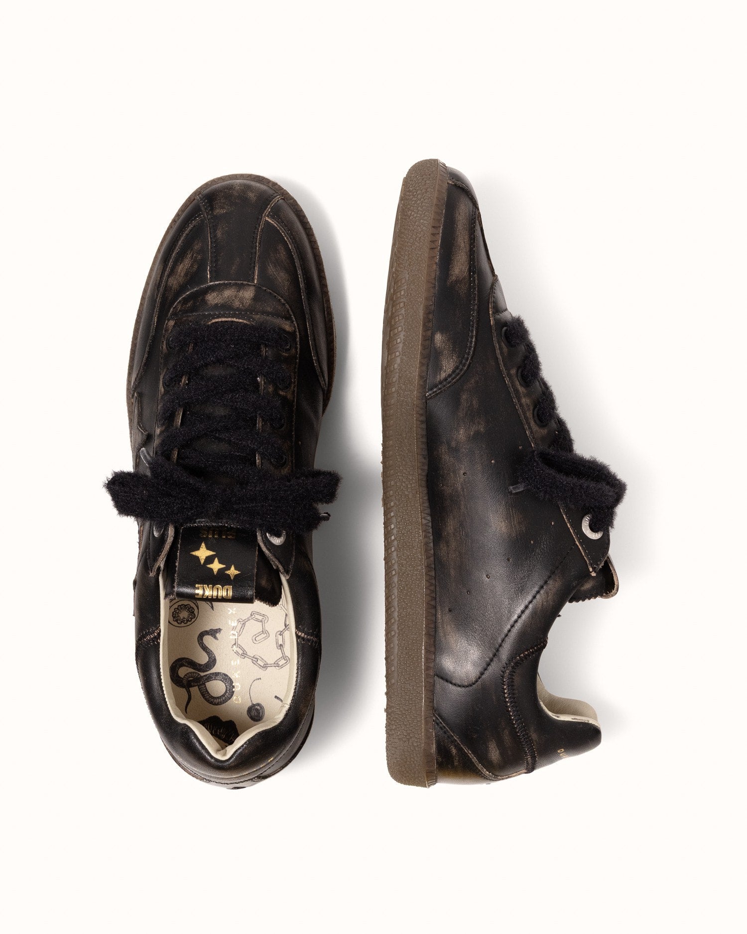 Plus Duke Distressed Sneaker
