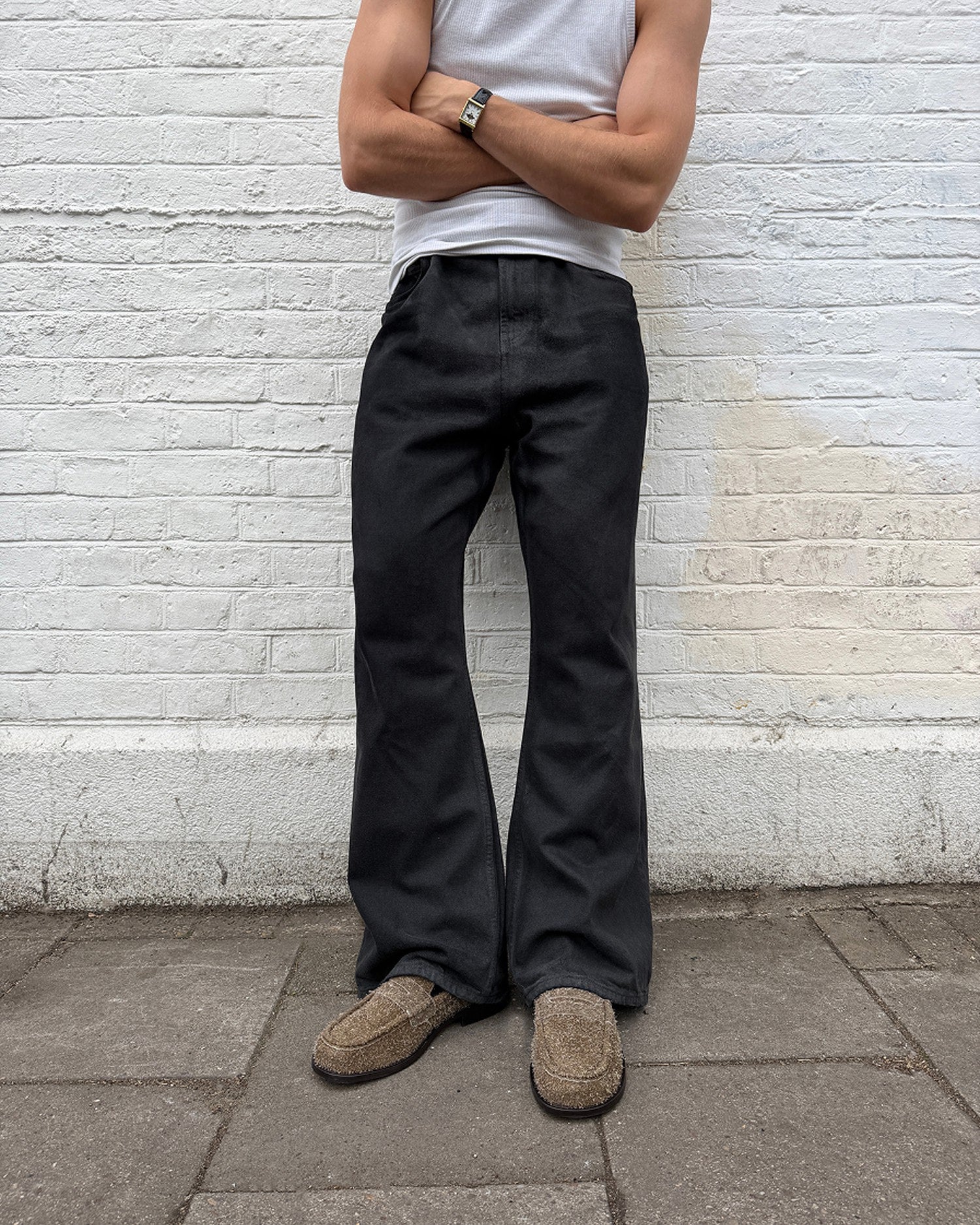 Willis Hairy Suede Penny Loafer