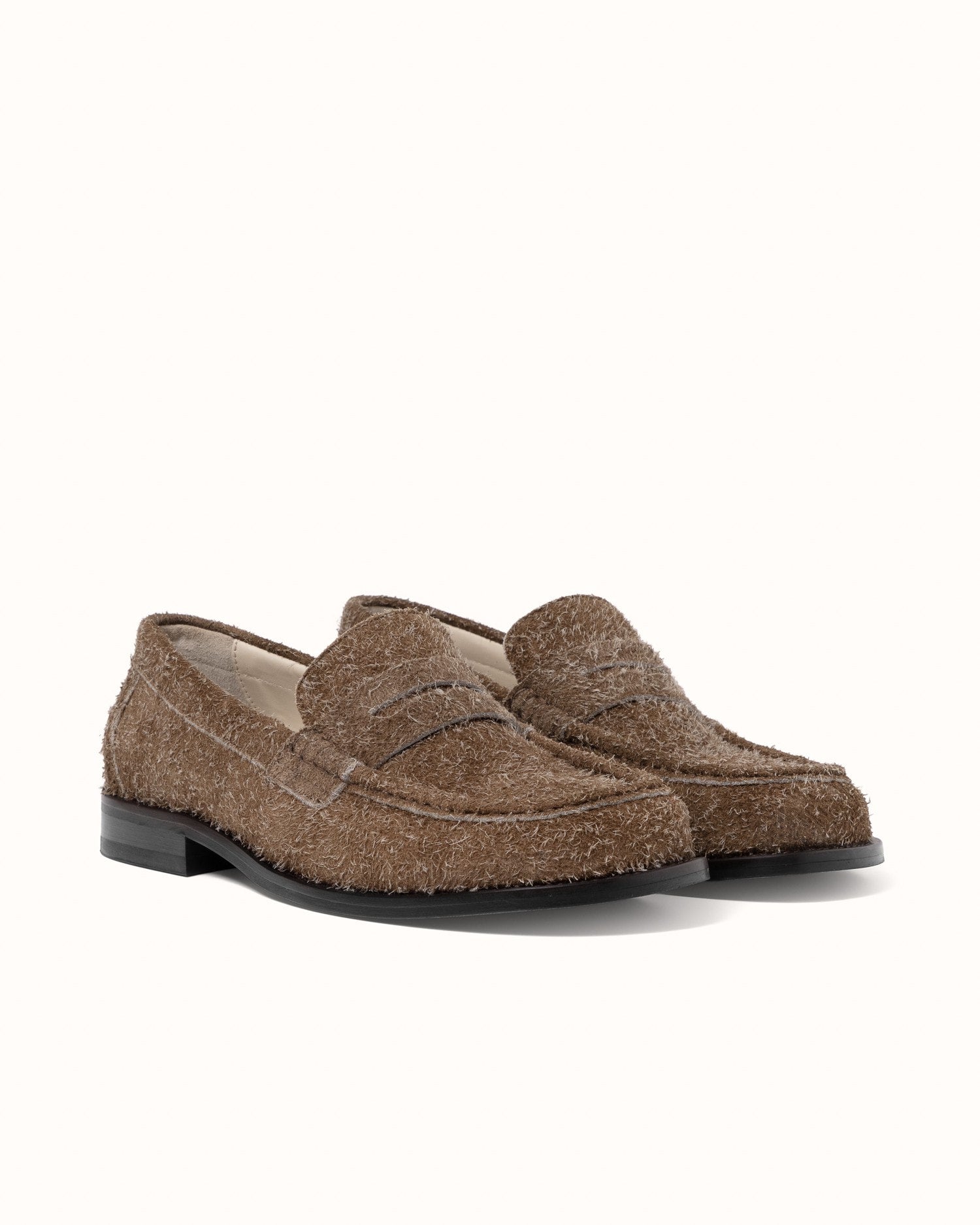 Willis Hairy Suede Penny Loafer