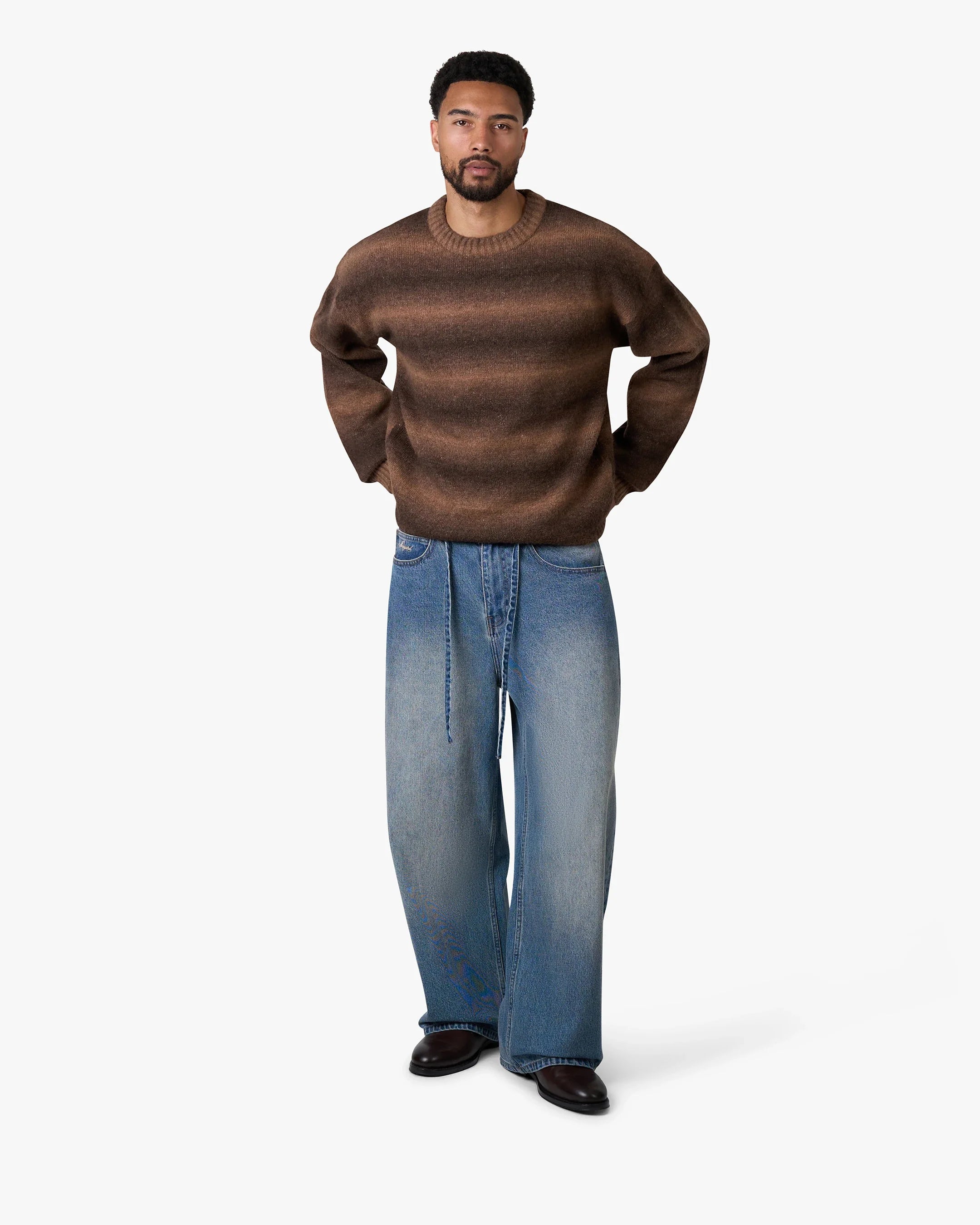 Aria Oversized Gradient Sweater