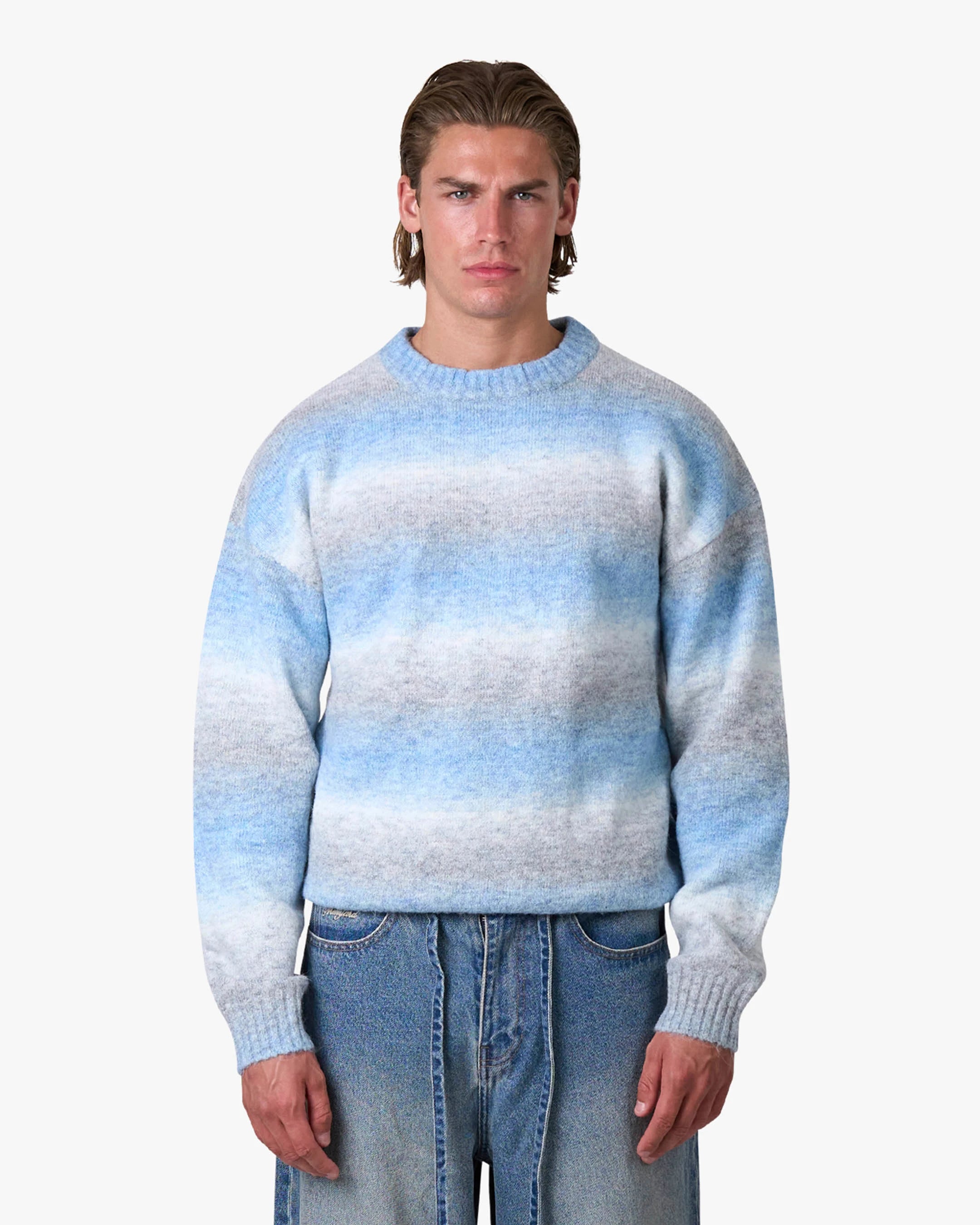 Aria Oversized Gradient Sweater