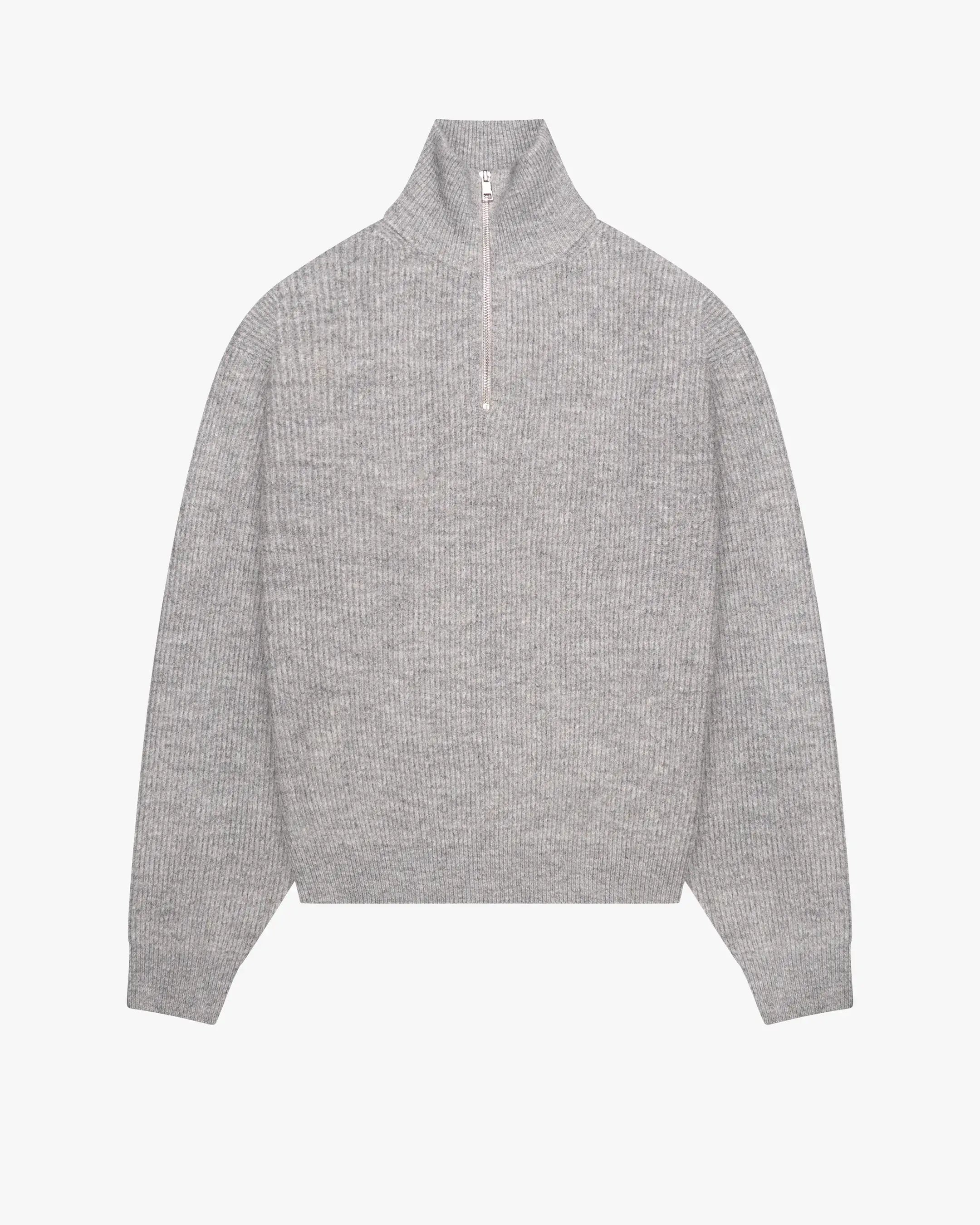 Sontuso Knitted Half-Zip Sweater