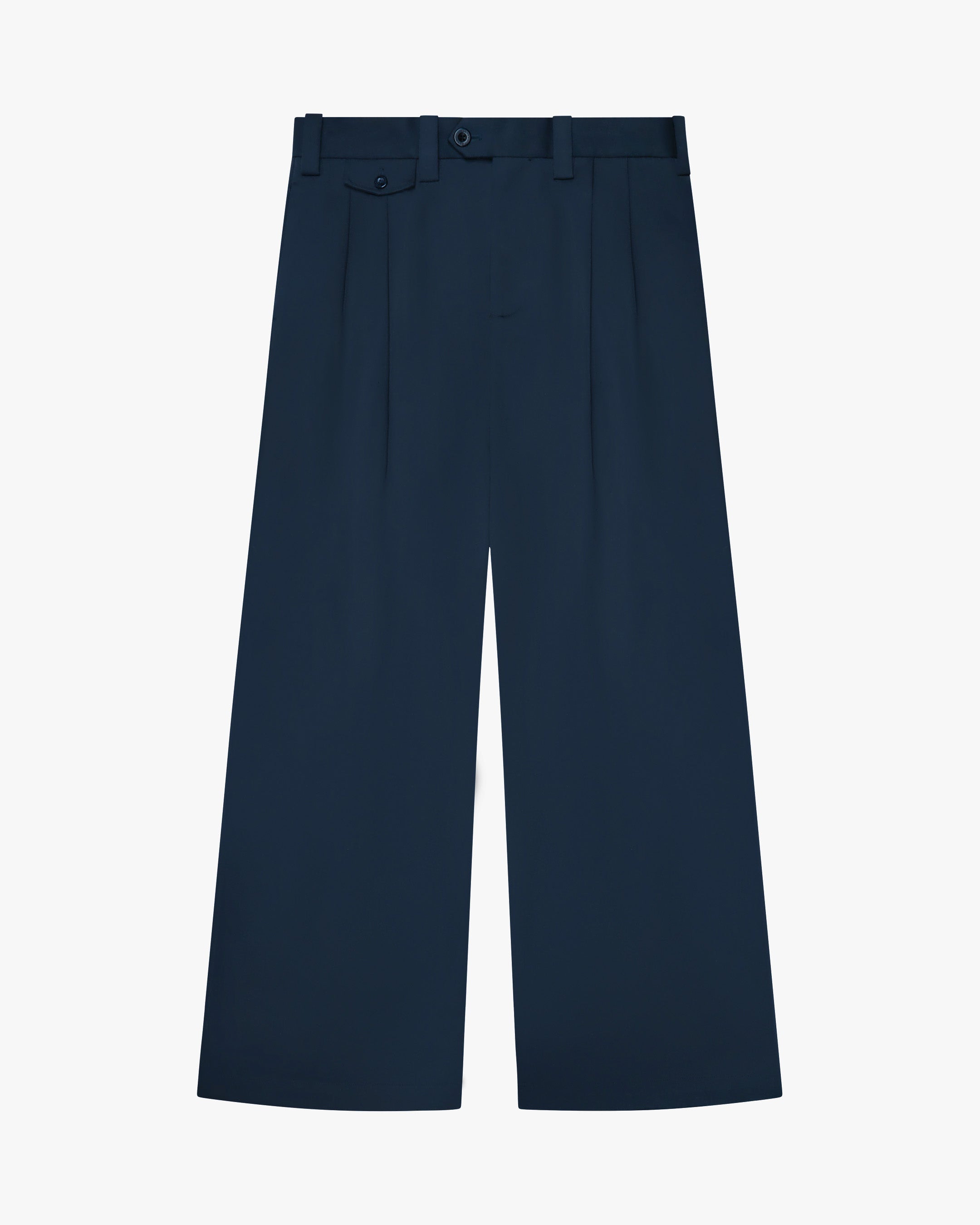 Ambra Pleated Loose-Fit Pants