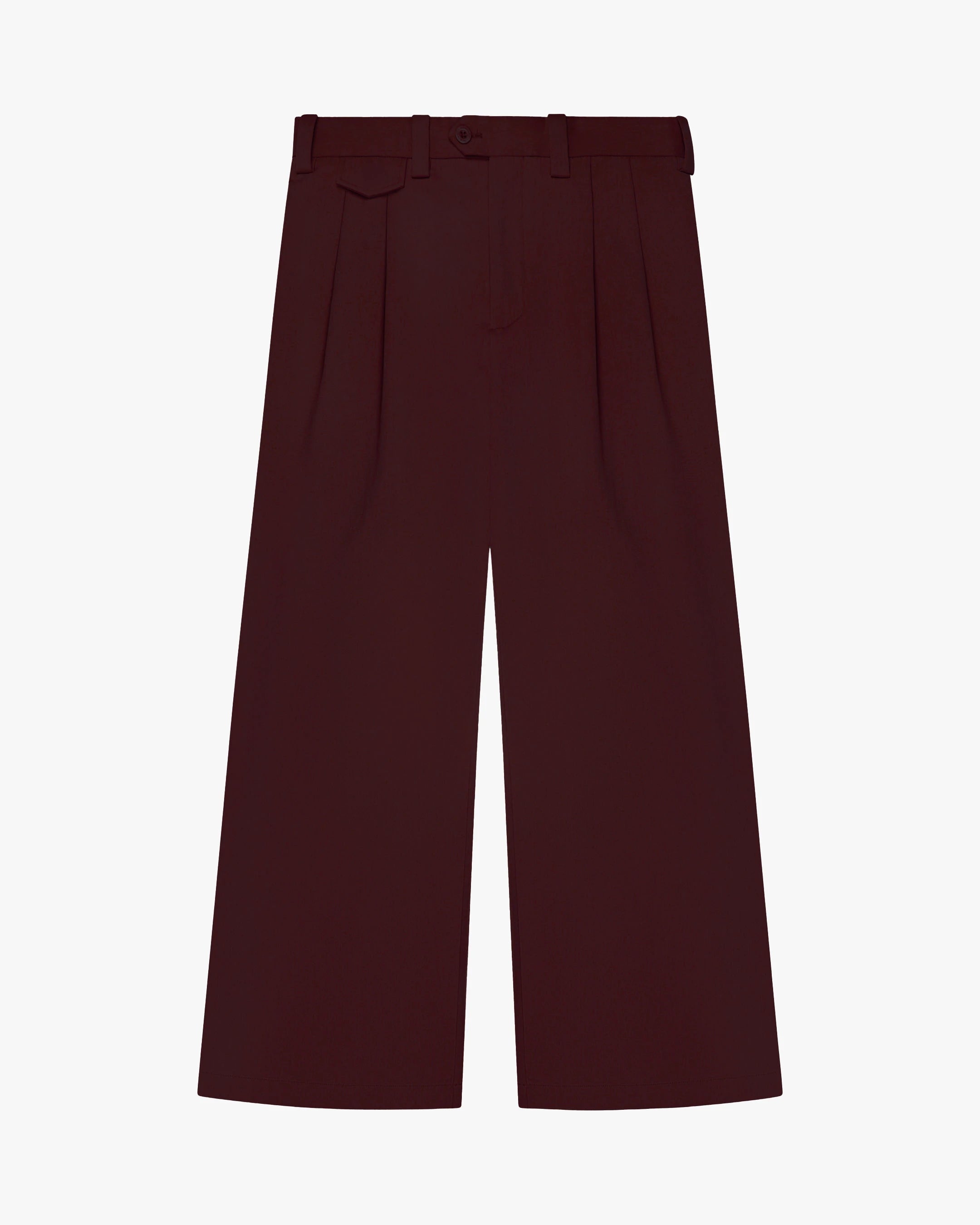 Ambra Pleated Loose-Fit Pants