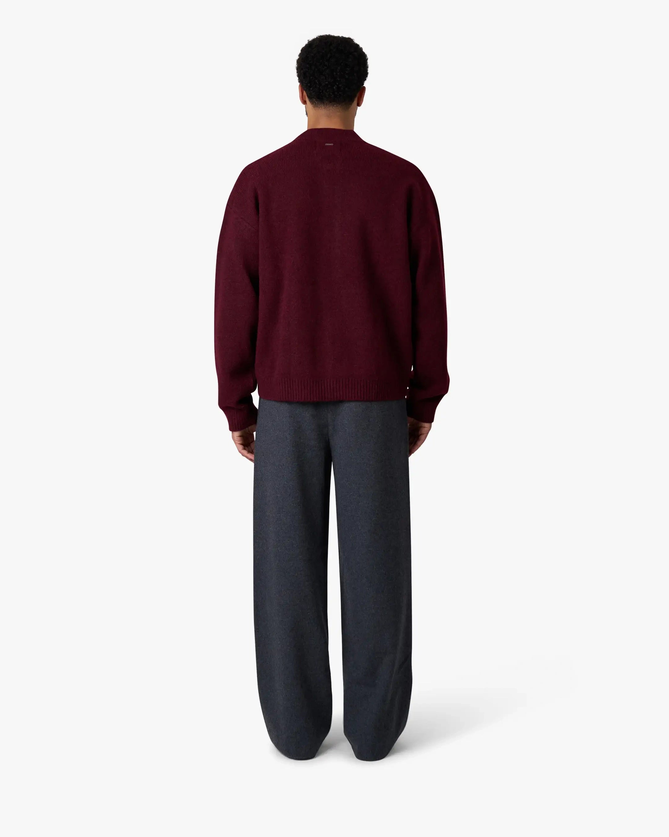 Signore Brushed Zip-Up Cardigan