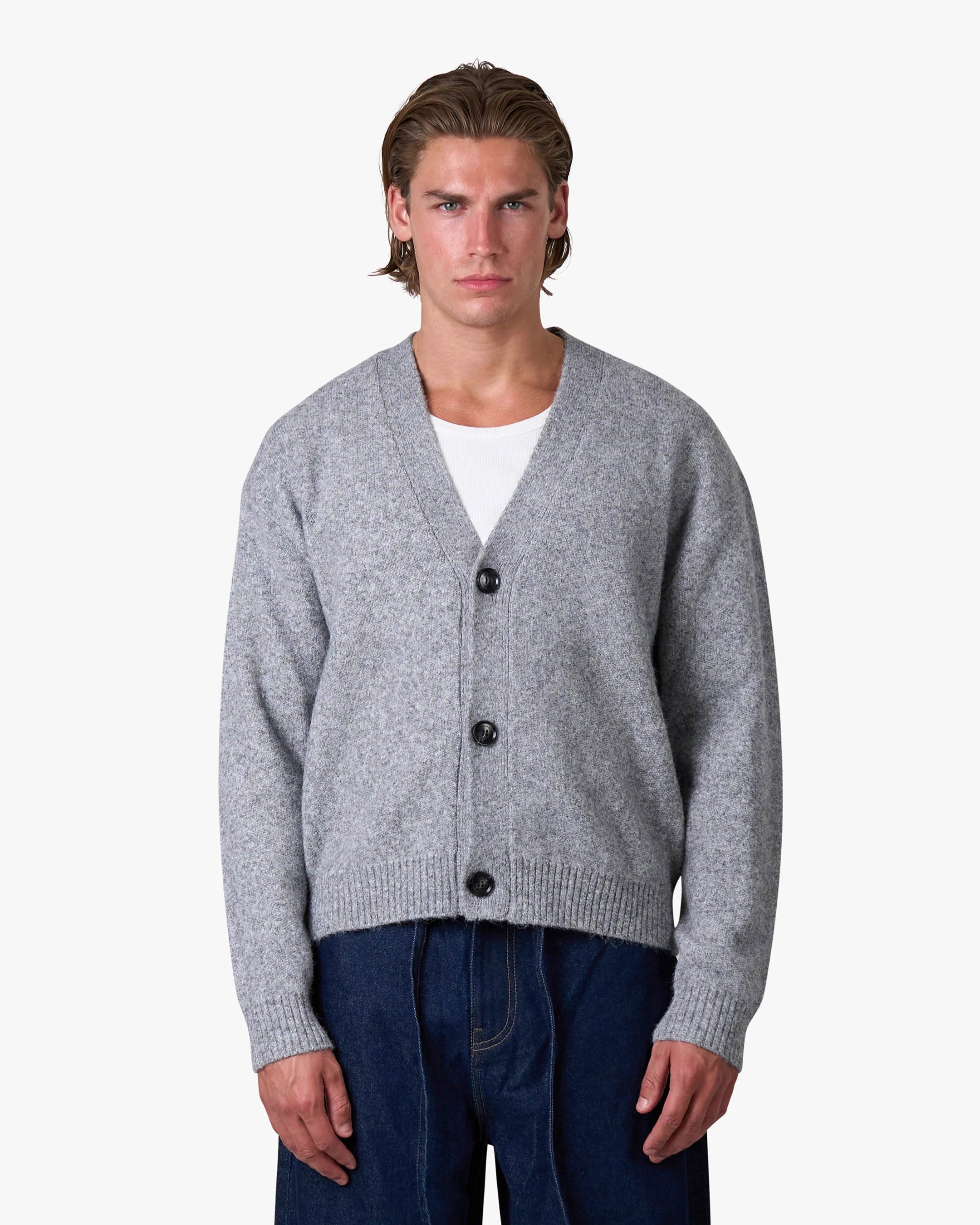 Marea V-Neck Brushed Cardigan