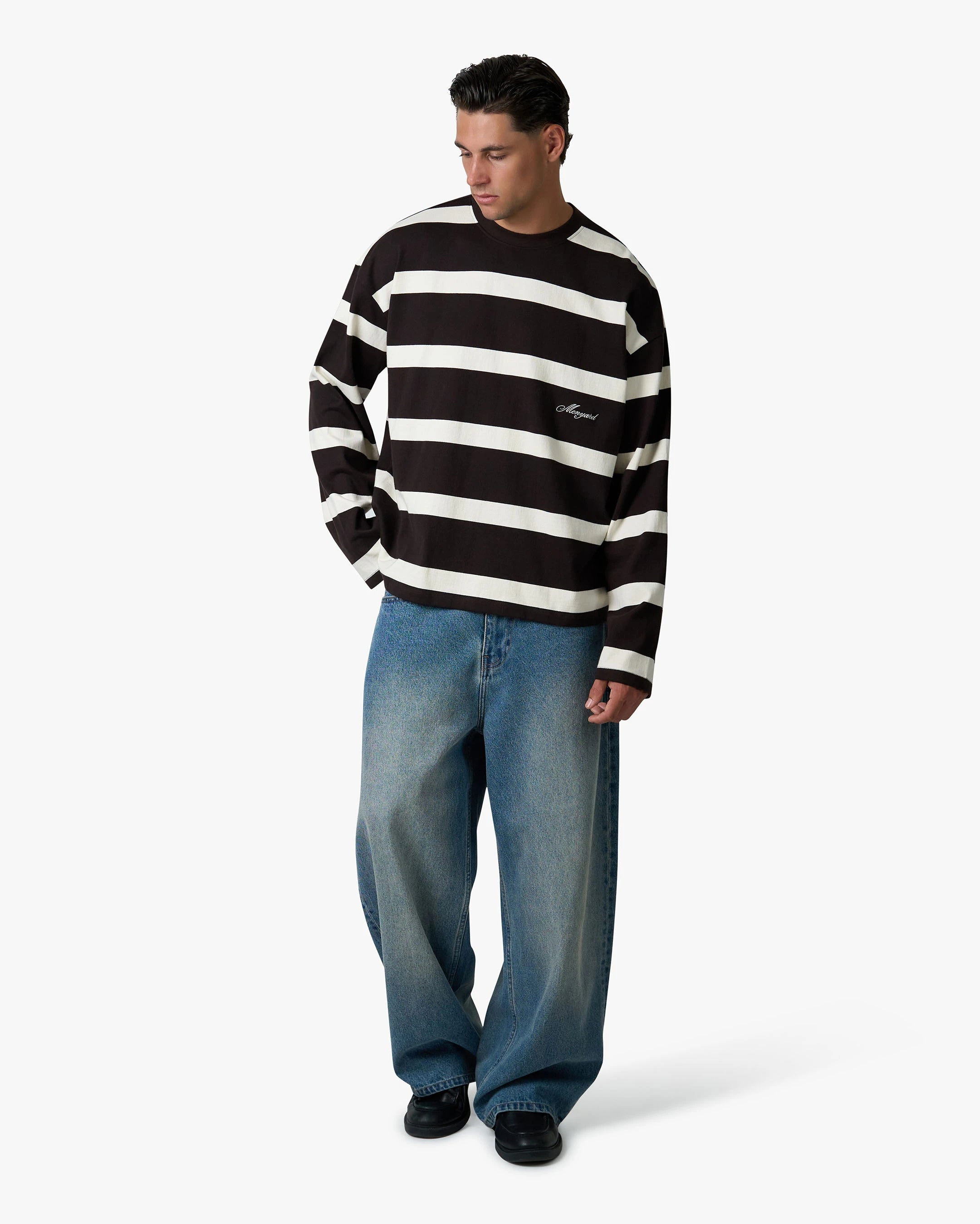 Striped Boxy Longsleeve