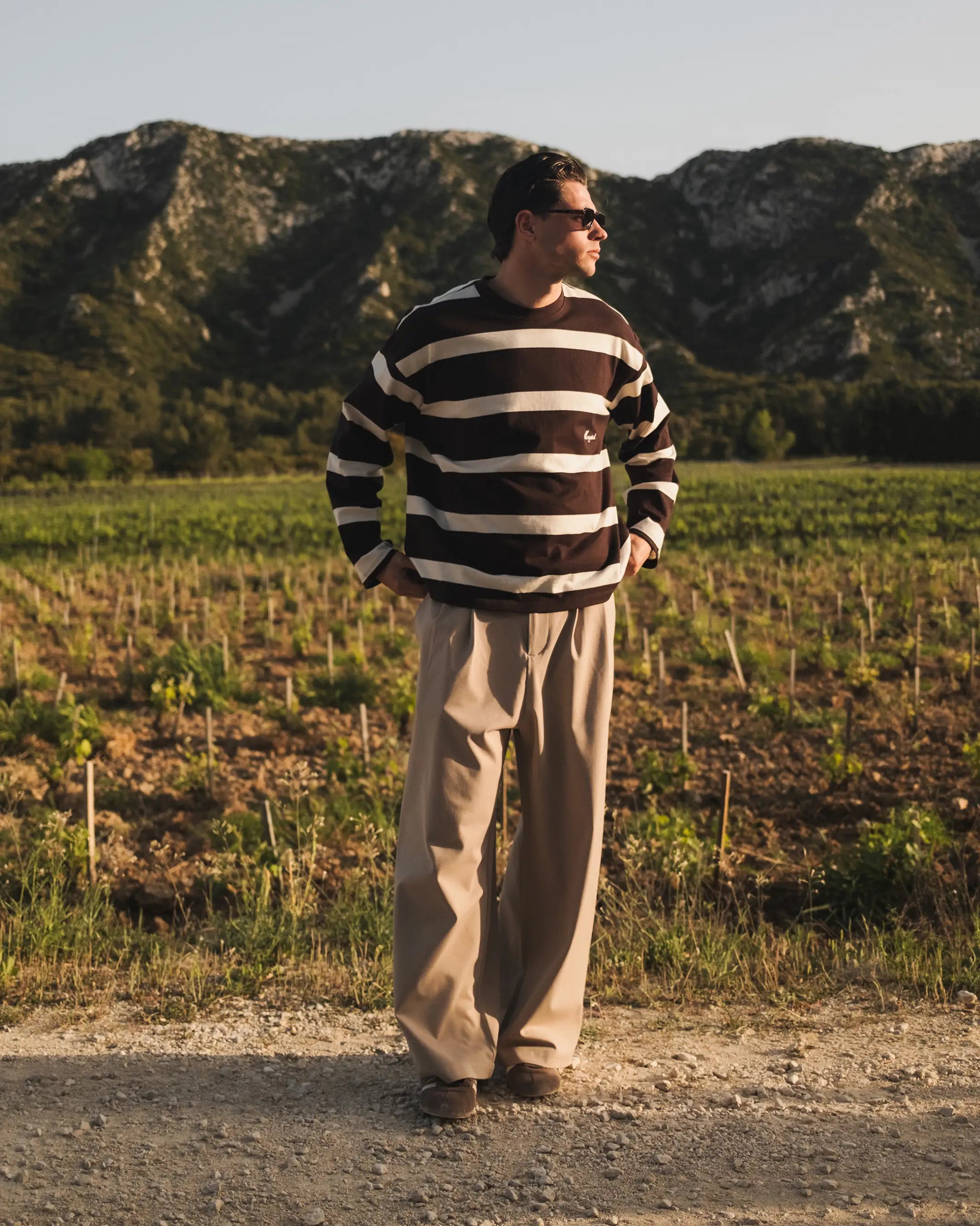 Striped Boxy Longsleeve