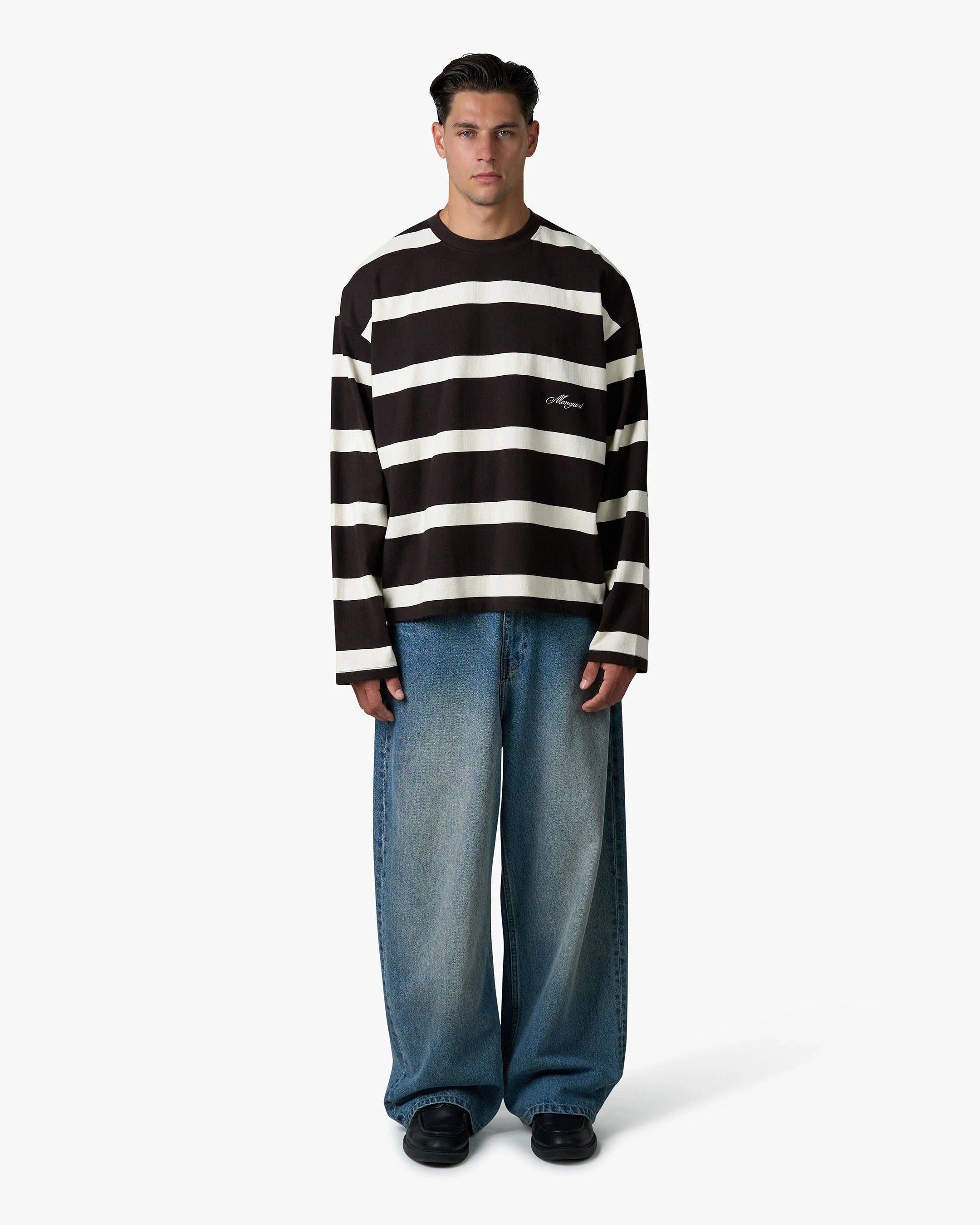Striped Boxy Longsleeve