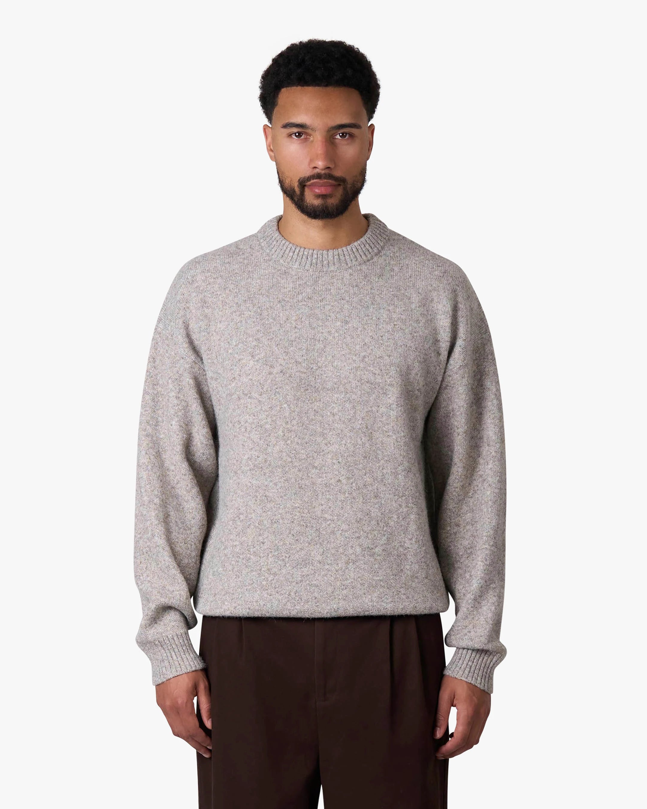 Brixton Wool-Blend Brushed Sweater