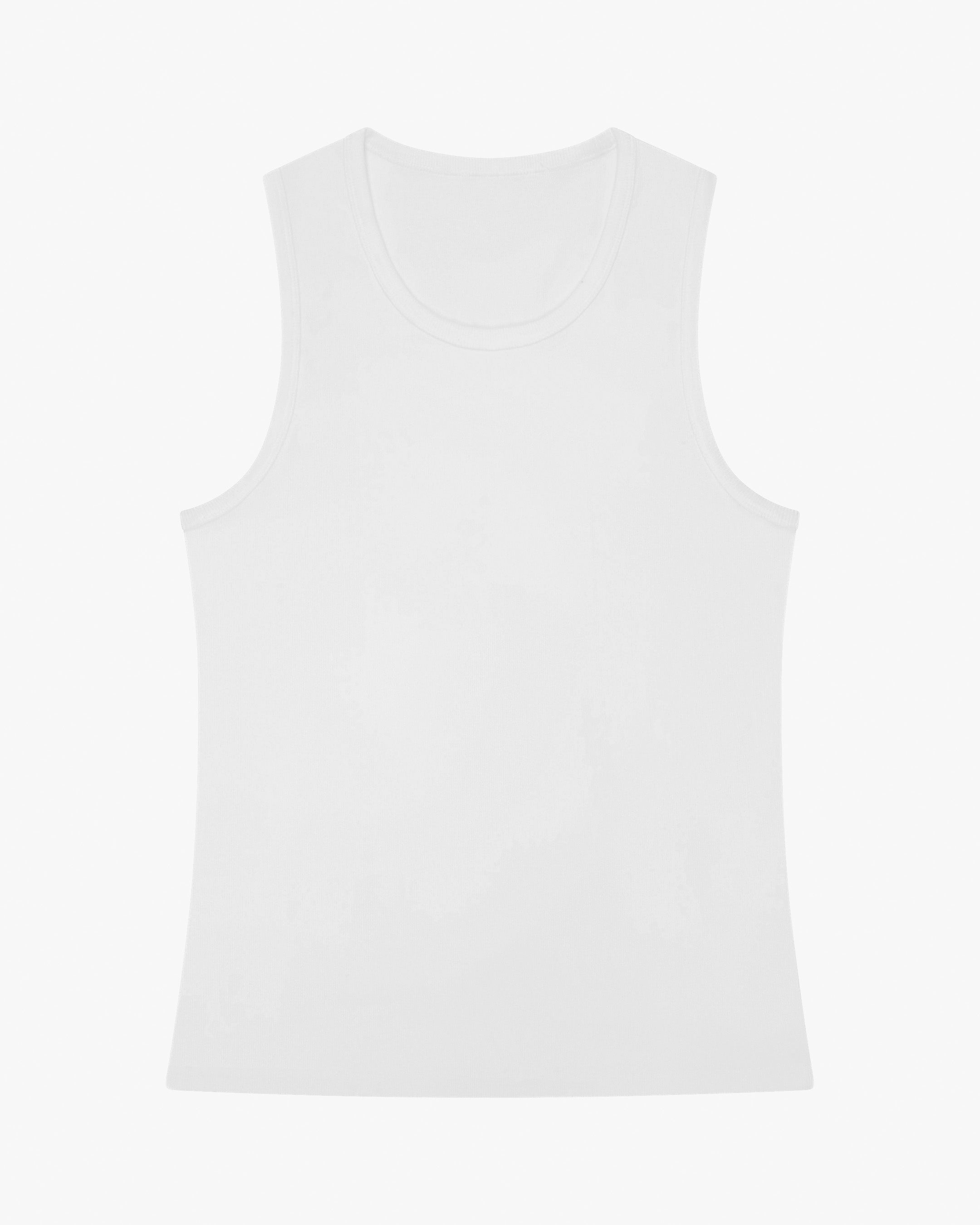 Blank Fitted Tank Top